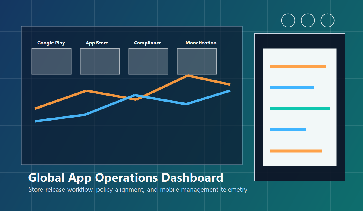 Unified business and mobile app operations panel